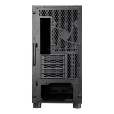 SETA X1M, No PSU, microATX, Black, Mid Tower Case