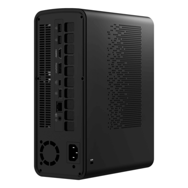 PRO MAX EDGE AI+ 11M-006US, AMD Ryzen™ AI Max+ 395, 128GB LPDDR5X Memory, 2TB M.2 NVMe, AMD Radeon™ 8060S Integrated Graphics, 300W Flex Power Supply, Windows 11 Pro, Compact AI Workstation Copilot+ PC