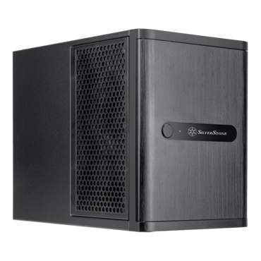 CS240, 4x 2.5" External Bays, No PSU, Mini-ITX / Mini-DTX, Black, Mini Tower Chassis