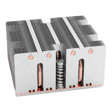 J22, 64mm Height, 600W TDP, Copper/Aluminum CPU Cooler