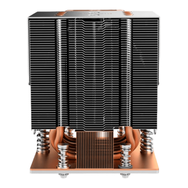 J25, 129mm Height, 600W TDP, Copper/Aluminum CPU Cooler
