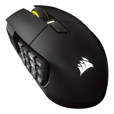 SCIMITAR ELITE WIRELESS SE MMO, 33000-dpi, Wired/Bluetooth/Wireless, Gun Metal, Optical Gaming Mouse