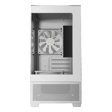 AURA GC9M ELITE WH ARGB, Tempered Glass, No PSU, microATX, White, Mid Tower Case