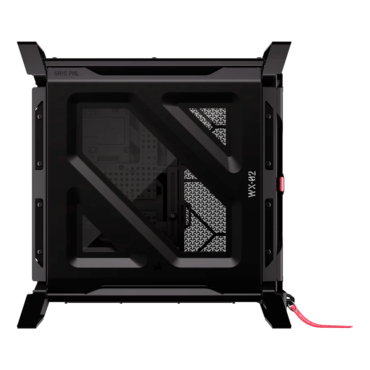 WARTHOG Airflow, Tempered Glass, No PSU, E-ATX, Black, Mid Tower Case