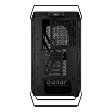 WARTHOG Airflow, Tempered Glass, No PSU, E-ATX, Black, Mid Tower Case