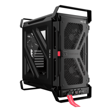 WARTHOG RS Airflow, Tempered Glass, No PSU, E-ATX, Black, Mid Tower Case