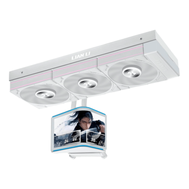 HydroShift II OLED Curved 360P28, White, 360mm Radiator, Liquid Cooling System