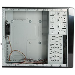 6C28B Black Mid-Tower Case, No PSU, ATX