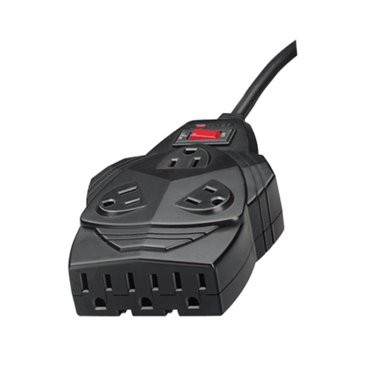 Mighty 8 Series FEL99090, 8 Outlets, 6-ft cord, 110V, Black, Surge Protector