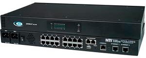 24-Port SSH Console Serial Switch with Environmental Monitoring & Dual AC power