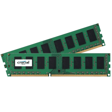 8GB Kit (2 x 4GB) DDR3 1333MHz, CL9, ECC Unbuffered DIMM Memory