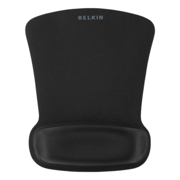 F8E262-BLK, Medium, WaveRest Series, Gel Black Mouse Pad