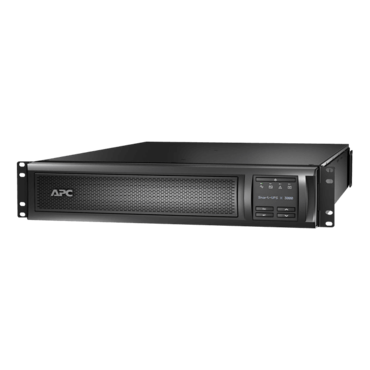 Smart-UPS X SMX3000RMLV2U, 3000VA/2700W, 120V, 7 Outlets, Black, Tower/2U Rackmount UPS