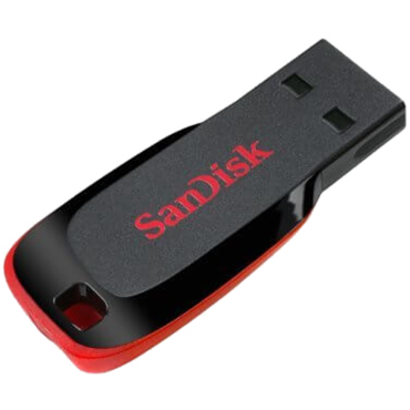 Cruzer Blade USB Flash Drive, 8GB, USB 2.0, Black, Retail