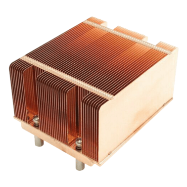SNK-P0018 Socket 771 Passive Heatsink for 2U Rack Server Chassis, Copper
