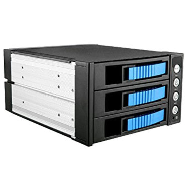 BPU-230SATA, 2x 5.25&quot; to 3x 3.5&quot;/2.5&quot;, SAS/SATA 6Gb/s, SSD/HDD, Blue Hot Swap Module