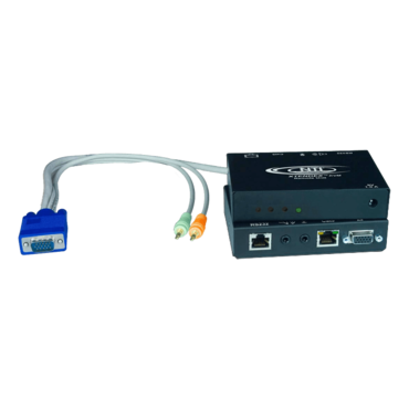 Hi-Res VGA Receiver with Two-Way Audio via CATx to 1,000 feet