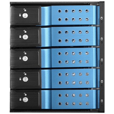 BPN-DE350SS, 3x 5.25&quot; to 5x 3.5&quot;, SAS/SATA 6Gb/s, HDD, Blue Hot Swap Module