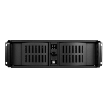 D Storm D-300L-BK-TS669, Black Bezel, w/ 7&quot; Touch Screen LCD, 2x 5.25&quot;, 2x 3.5&quot; Drive Bays, No PSU, E-ATX, Black, 3U Chassis