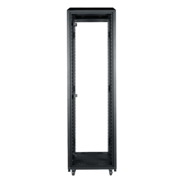 WX-428-EX, 42U, 4-Post 800mm, Open Frame Rack With Widened Mounting Posts