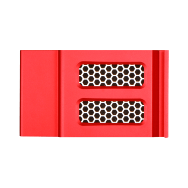 DD-300-SE-RED, 3U, Red, Bezel for SE series