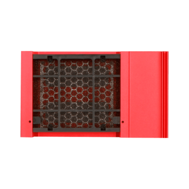 DD-300-SE-RED, 3U, Red, Bezel for SE series