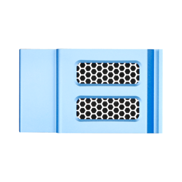 DD-300-SE-BLUE, 3U, Blue, Bezel for SE series