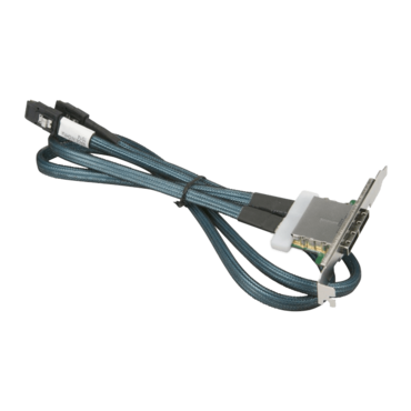 Internal to External MiniSAS 2 Ports Low Profile Cascading 85cm Cable (CBL-0352L)