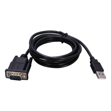 USB 2.0 to Serial (9-Pin) DB-9 RS-232 Adapter Cable 6 ft. Cable with Thumbscrews Connectors (CB-FTDI)
