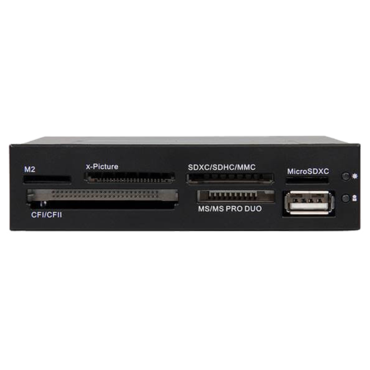 35FCREADBK3, Internal, 3.5&quot; Bay, All-in-one, USB 2.0, Card Reader - TAA Compliant