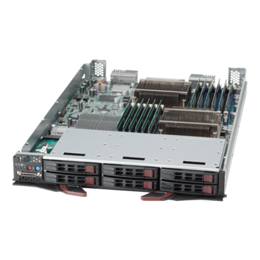 SuperBlade® 7126T-S6 Dual Xeon® 5500 SAS/SATA Series Processor Blade