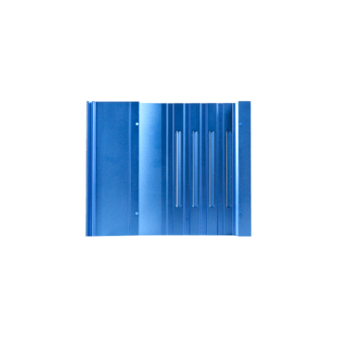 DD-400-SEA-BLUE, 4U, Blue, SEA Bezel for D Storm Chassis