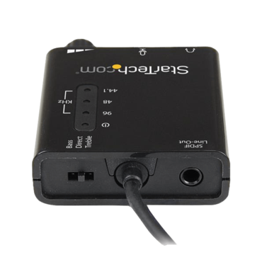 ICUSBAUDIO2D, 5.1 Channels, 24-bit / 96kHz, USB Sound Card