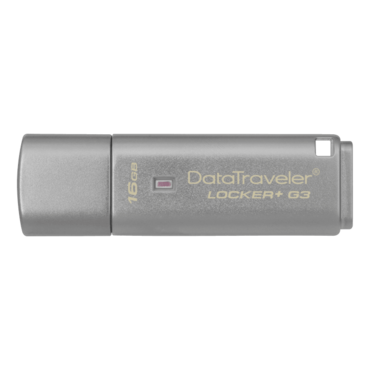 DT Locker+ G3, 16GB, USB 3.0, Silver, Hardware Encrypted Flash Drive