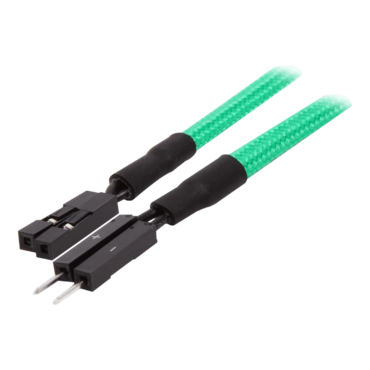 Green Alchemy Multisleeved 2-Pin Chassis I/O Extension Cable, 30cm