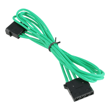 Green Alchemy Multisleeved 4-Pin Molex Extension Cable, 45cm