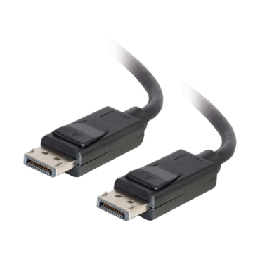 6ft DisplayPort Cable with Latches M/M - Black