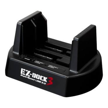 EZD-2537U3, EZ-Dock 3 Dual Bay USB 3.0 HDD Dock w/ Clone Function