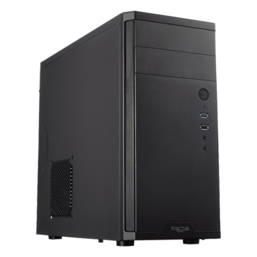 Core 1100, No PSU, microATX, Black, Mini Tower Case