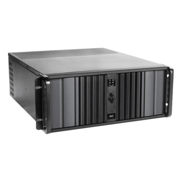 D Storm D-400SEA-BK, Black Bezel, 4x 5.25&quot; 3x 3.5&quot; Drive Bays, ATX, Black, 4U Chassis