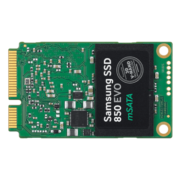 250GB 850 EVO MZ-M5E250BW, 540 / 520 MB/s, 3D V-NAND, SATA 6Gb/s, mSATA SSD