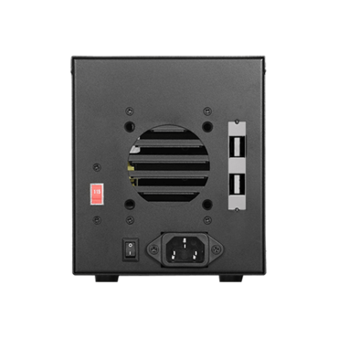 EAGE4402TG-ES, 4x 2.5" Hotswap Bays, 150W PSU, Black, Storage Mini Tower