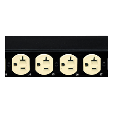 EBA117-10, Basic rack PDU, 0U, L5-30P input, 2.88 kW max, 100-120V, 24A, 10 ft cord, Single-phase, TAA compliant, Outlets: (24) 5-20R