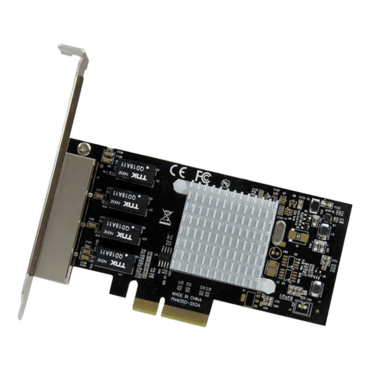 ST4000SPEXI, 1Gbps, 4xRJ45, PCIe Network Adapter