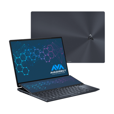 ASUS Zenbook Pro 14 Duo OLED UX8402ZE-IB99T, 14.5&quot; 2.8K Touch, Core™ i9, GeForce RTX™ 3050 Ti Graphics, Creative Laptop