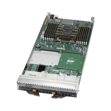 Supermicro Single-Socket SBI-6119P-C3N, Intel® Xeon® Scalable, SAS/SATA/NVMe, Blade Module