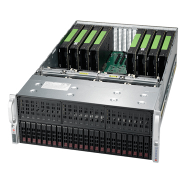 Supermicro SuperServer 4029GP-TRT, Dual Xeon® Scalable, SAS/SATA, 4U, GPU Rackmount Server Computer