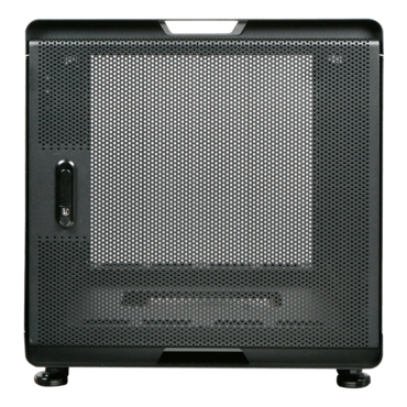 WS-1070B 10U 700mm Depth Threaded Rails Audio Video Rackmount Cabinet