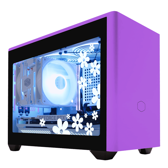 Intel B550 Blissful SFF Purple Gaming PC
