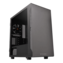 S100 TG, Tempered Glass, No PSU, microATX, Black, Mini Tower Case